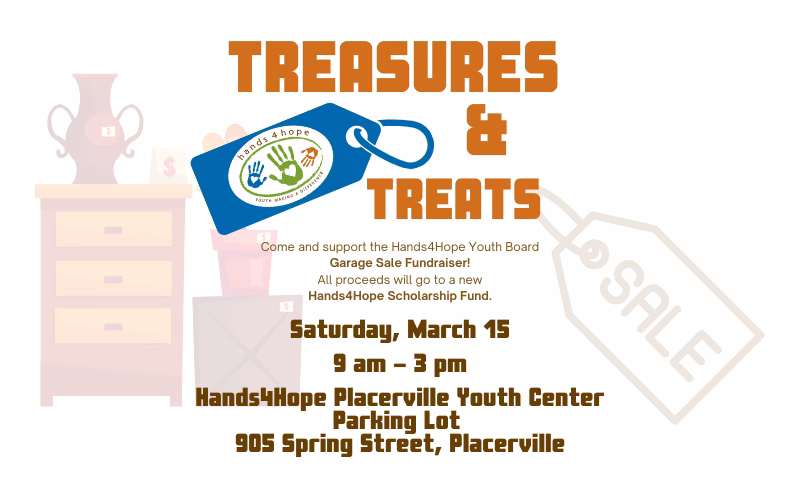 Hands4Hope Youth Board Garage Sale Fundraiser