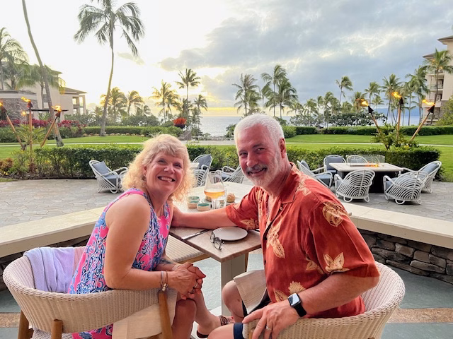 Rick and his wife Laura, also a CPA.